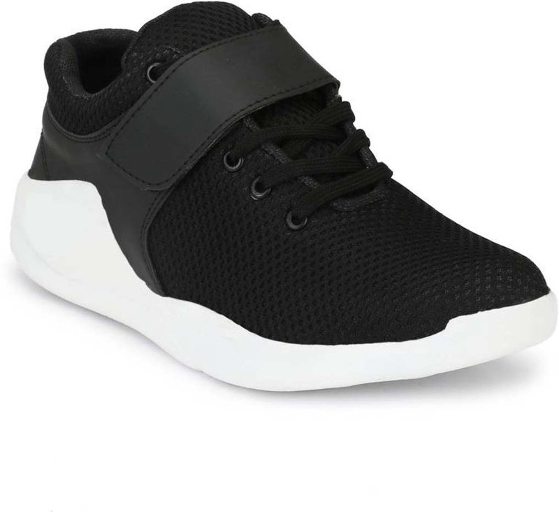 69angles Men's Sports Shoes Color Black Walking Shoes For Men(Black)