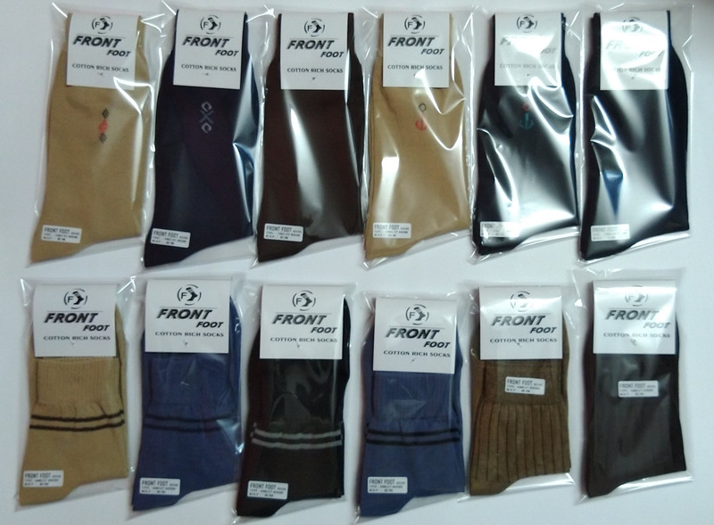 front foot Men Mid-Calf/Crew, Ankle Length(Pack of 12)