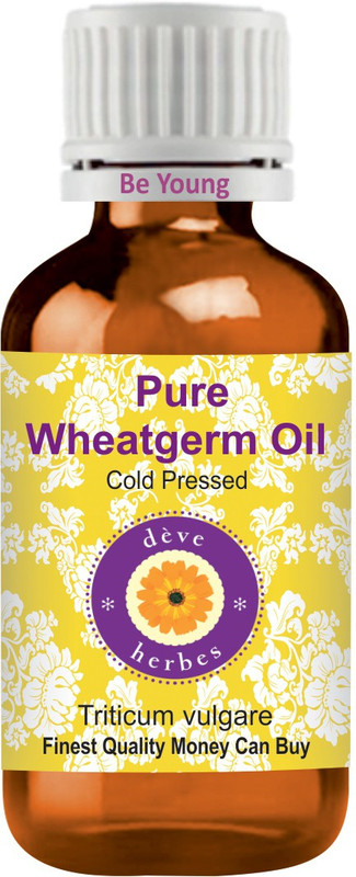 deve herbes Pure Wheatgerm Oil (Triticum vulgare) 100% Natural Therapeutic Grade Cold Pressed(30 ml)