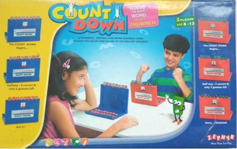 skyler collection COUNT DOWN GUESS THE RIGHT WORD OR GET DROWNED Board Game Board Game