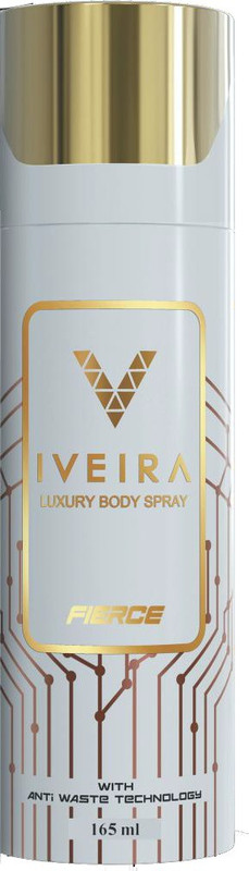 iveira Fierce Deodorant Spray  -  For Men & Women(165 ml)