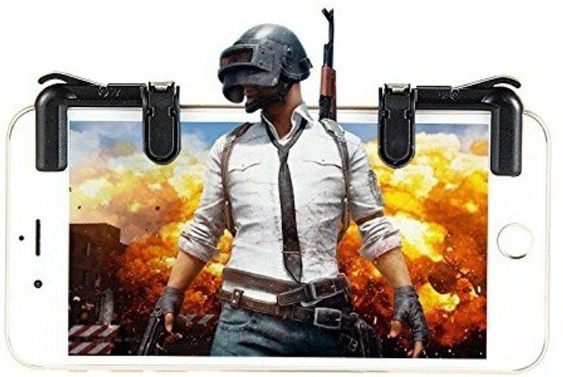 Pitambara PUBG Mobile Game Controller, Pubg Trigge Gaming Accessory Kit(Black, For iOS, Android)