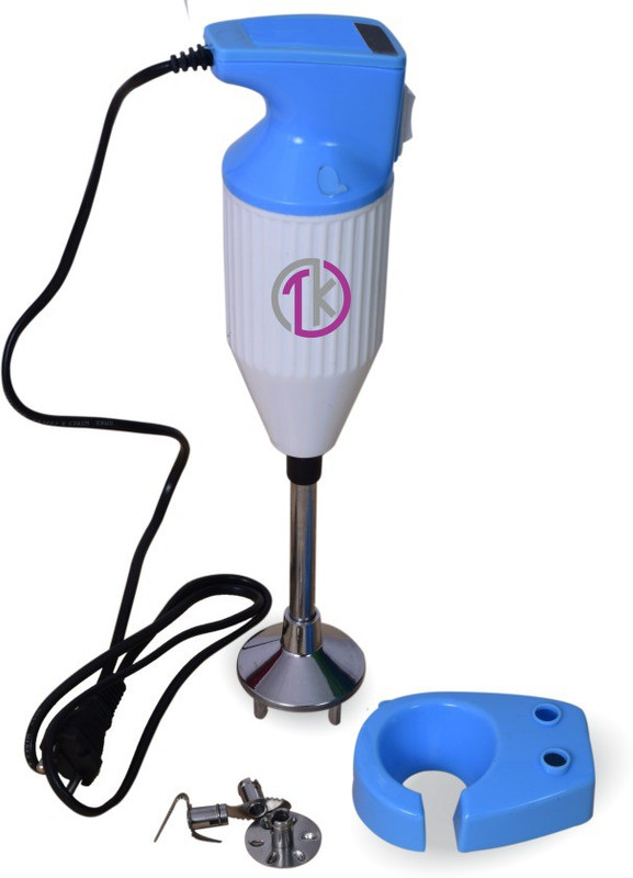 TOMSKITCHEN TK/BJ/009 200 W Hand Blender(White and blue)