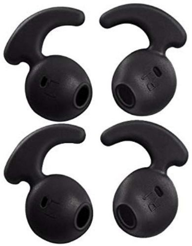 somapa EARBUDS ANTI SLIP In The Ear Headphone Cushion(Pack of 4, Black)