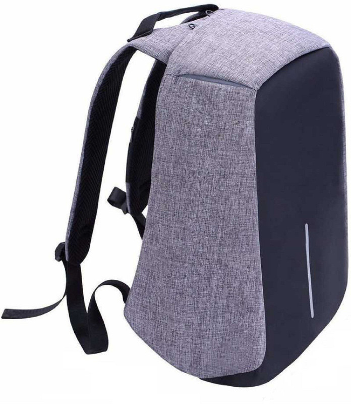 shivay 19 inch Laptop Backpack(Grey)