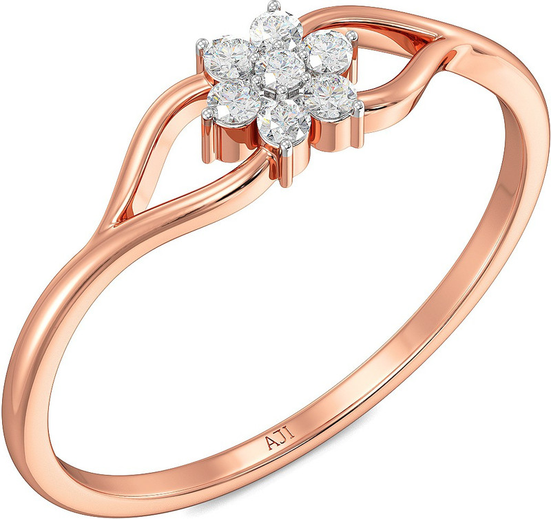 Joyalukkas Joyalukkas Pride Diamond Rose Gold Ring 18kt Yellow Gold ring
