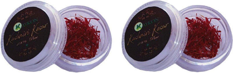 kaykon Pure Kashmiri Kesar Saffron Long - (Pack of 2)(2 x 0.5 g)