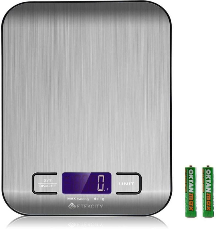 ZHART Digital Scale Weighing Machine Weighing Scale(Silver)