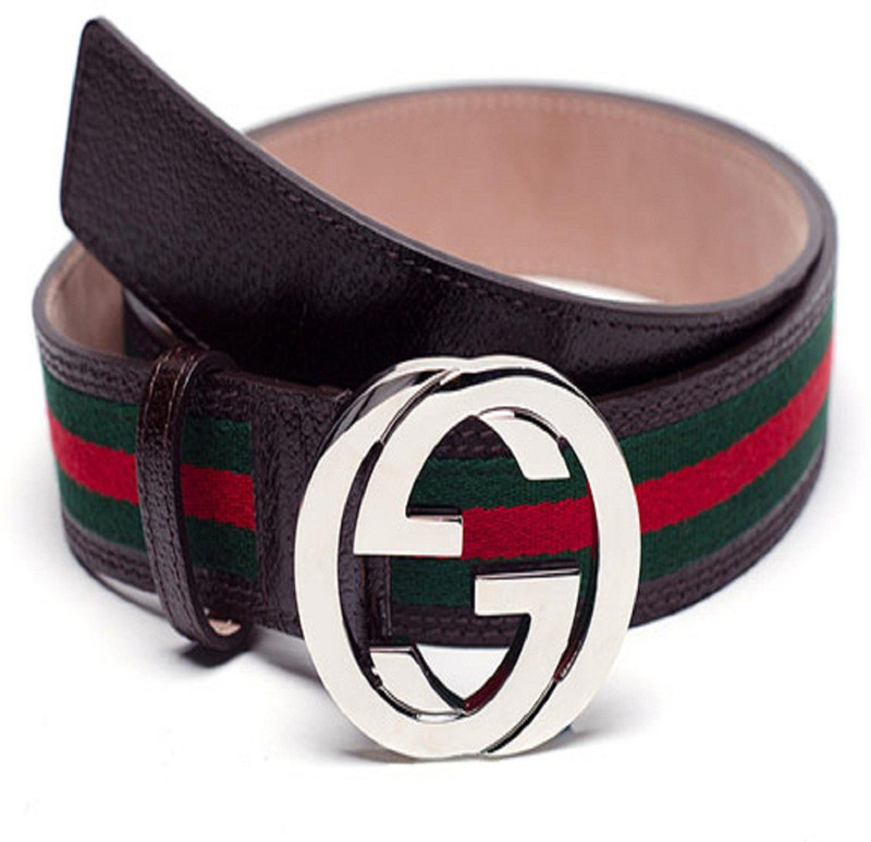 luxury designer Men Casual Red, Green, Brown Artificial Leather Belt