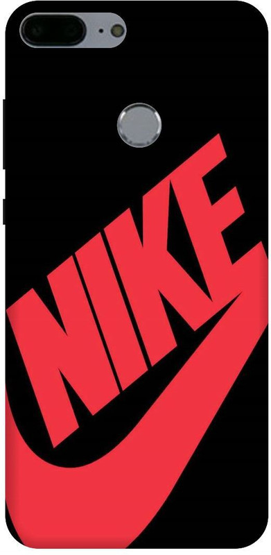 MOBICORN Back Cover for Honor 9 Lite(Black, cool, nike, red, swoosh, Waterproof)