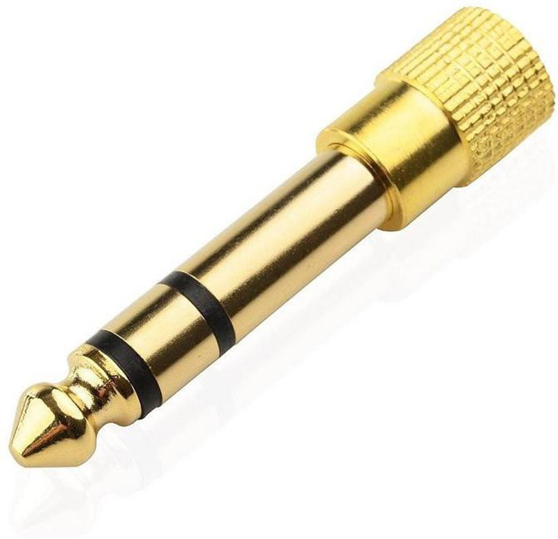 Fedus Gold Stereo Male To Female Stereo Phone Converter(Android, iOS)
