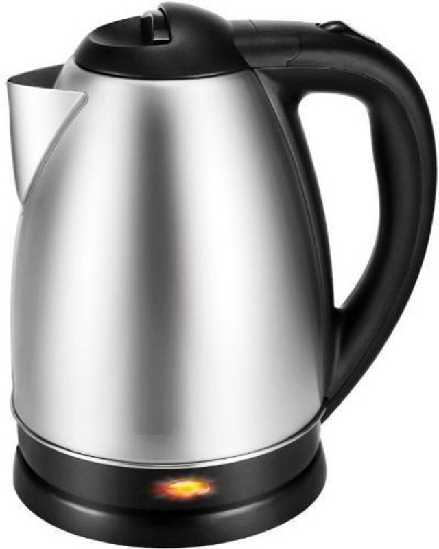 ESCHEW Hot Water Pot Portable Boiler Tea Coffee Warmer Heater Cordless Electric Kettle Electric Kettle(1.8 L, Silver)