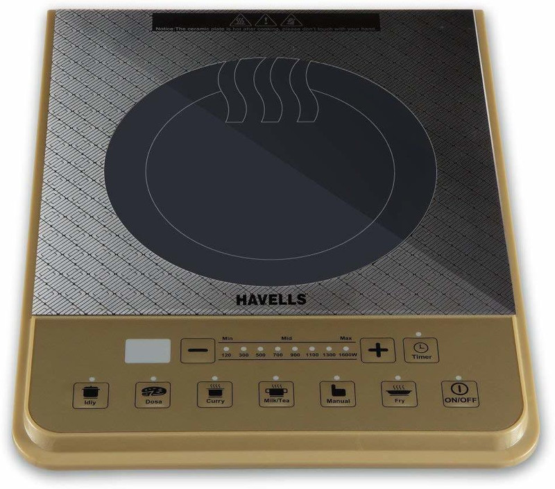 Havells Insta PT 1600 W Induction Cooktop(Multicolor, Touch Panel)