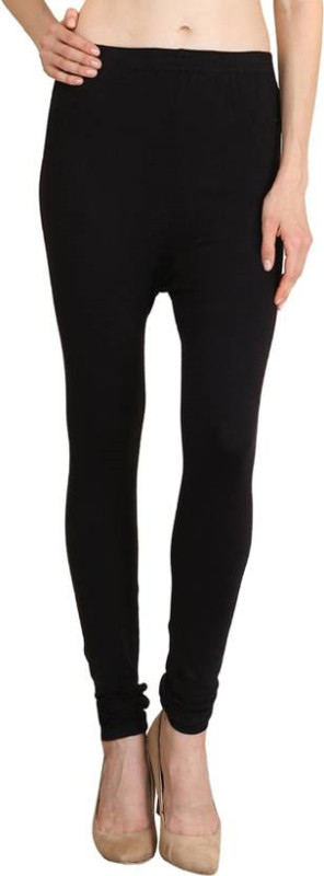 tilak mart Churidar  Legging(Black, Solid)