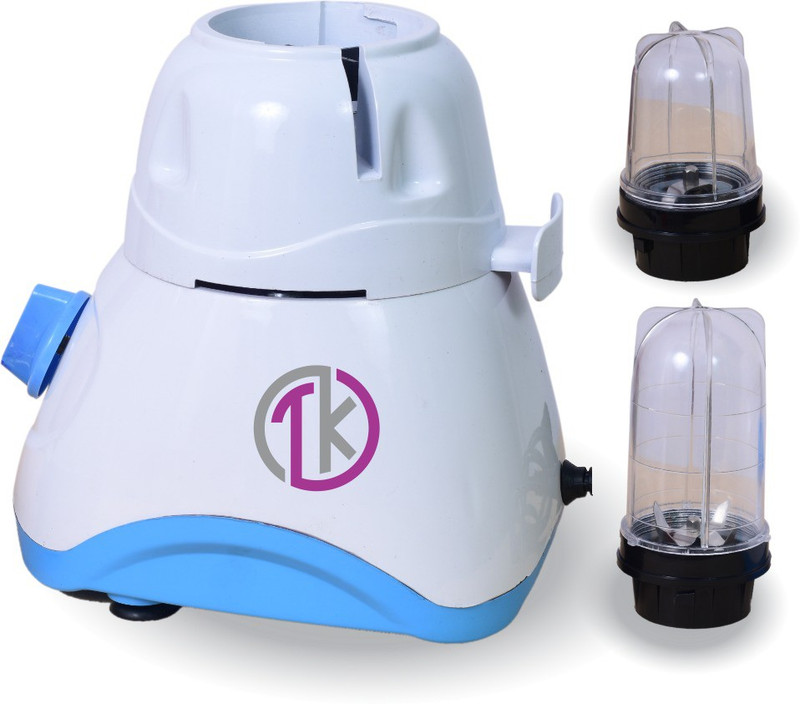 TOMS KITCHEN TK 001 TK/MG/001 450 Juicer Mixer Grinder(White, 2 Jars)