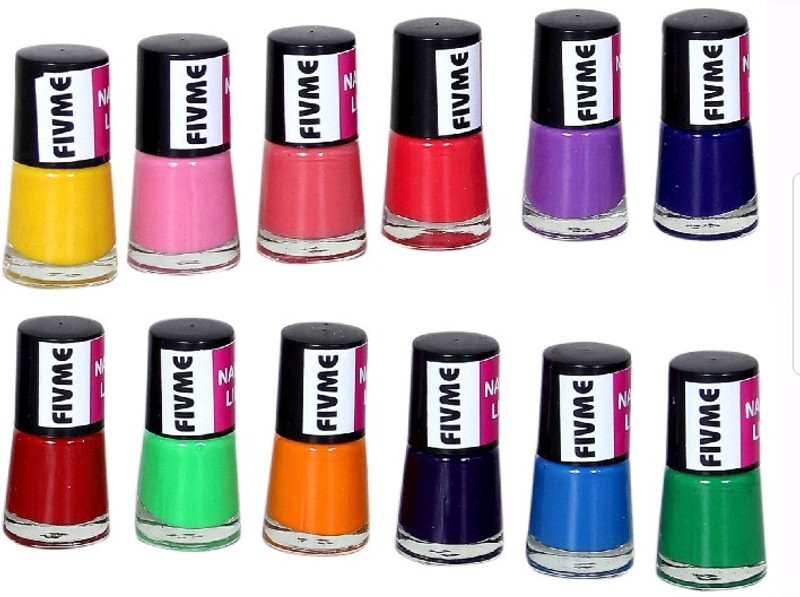 fivme HIGH EXCLUSIVE NAIL POLISH 12 PCS SET MATT-1(Pack of 12)