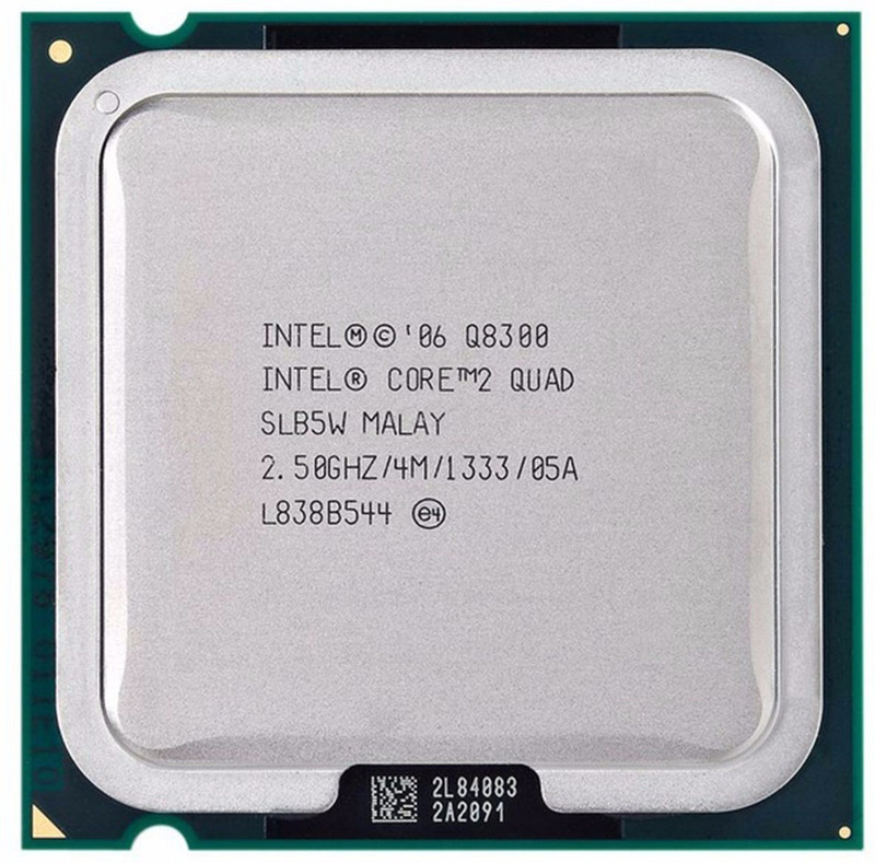 Intel Quadcore 2.5 GHz LGA 775 Q8300 Desktop Processor(Silver)
