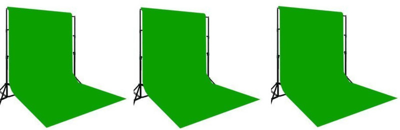 ss Green Screen 8x16 ft-Pack of 3 Reflector