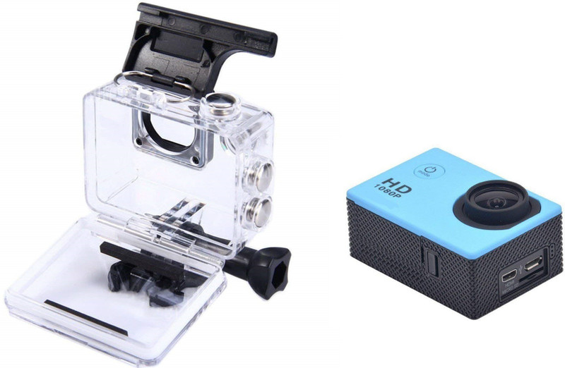 Rhonnium HD 1080P WiFi-Type-009 ™ Waterproof WiFi Action Camera Sports and Action Camera(Black, 12 MP)