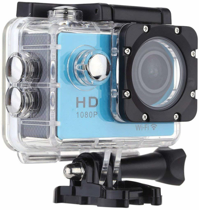 Rhonnium 4K Ultra HD-Type-042 ™ 4K Wifi Cam Waterproof Sports and Action Camera(Black, 16 MP)