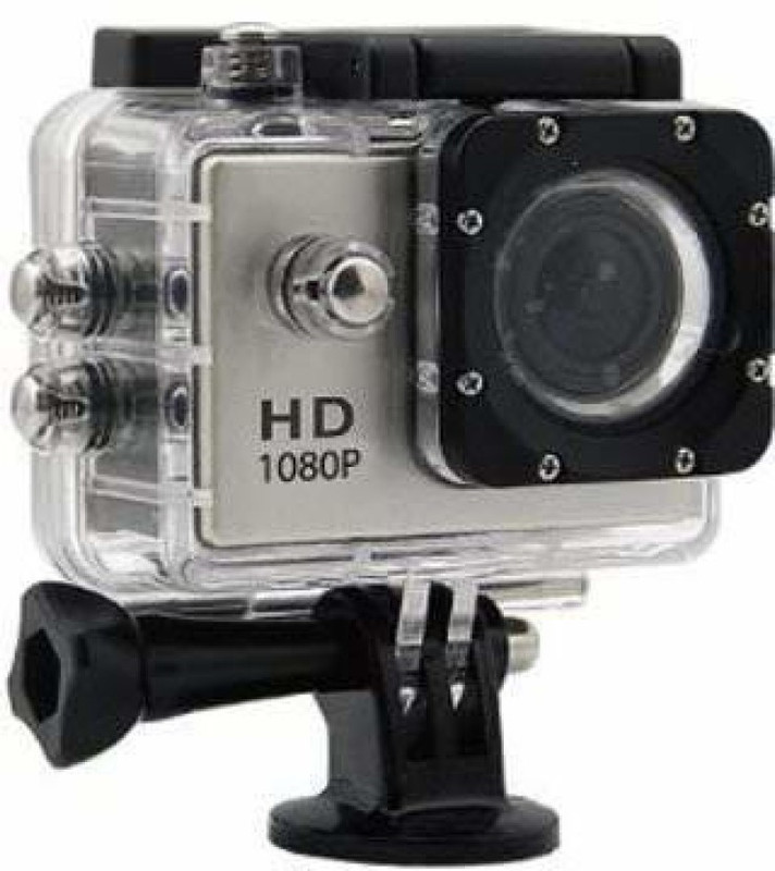 Rhonnium Plain 1080-HD Cam-015 ® 2 inch LCD IP68 30m Waterproof Sports Sports and Action Camera(Blue, 12 MP)