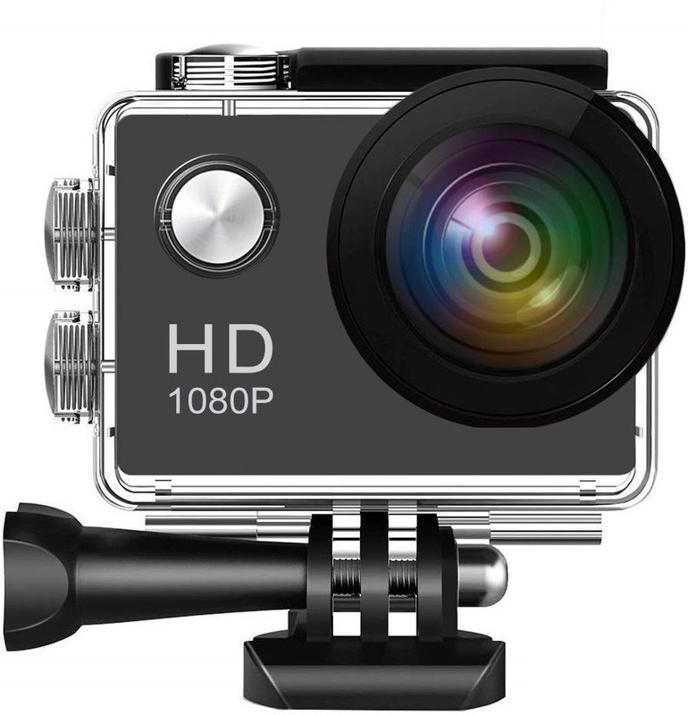 Rhonnium HD 1080P WiFi-Type-037 ™ Wifi Wireless Waterproof Outdoor Sports and Action Camera(Black, 12 MP)