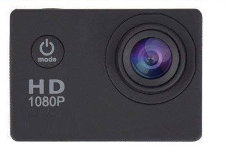 Rhonnium HD 1080P WiFi-Type-003 ™ Wifi 12mp 170 Degree 1080p Sports and Action Camera(Black, 12 MP)