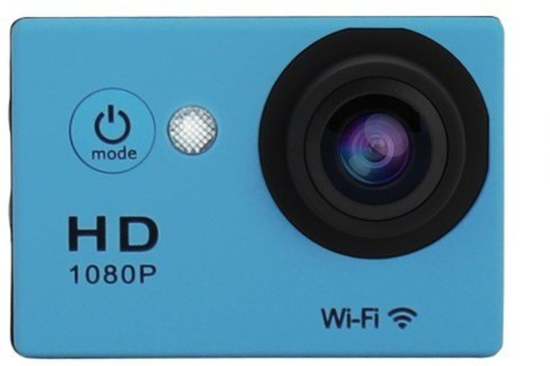 Rhonnium 4K Ultra HD-Type-017 ® Ultra HD Waterproof Camera 12MP 4k Wifi Sports and Action Camera(Black, 16 MP)
