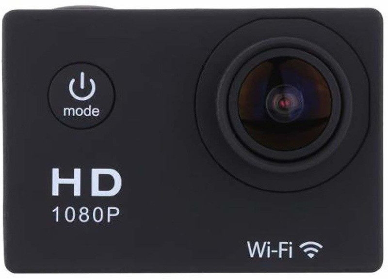 Rhonnium 4K Ultra HD-Type-038 ™ 4K Ultra HD Camera with 2-inch LCD Sports and Action Camera(Black, 16 MP)