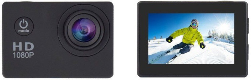 Rhonnium Plain 1080-HD Cam-031 ® 1080 BRAND NEW Ultra HD Sports and Action Camera(Black, 12 MP)