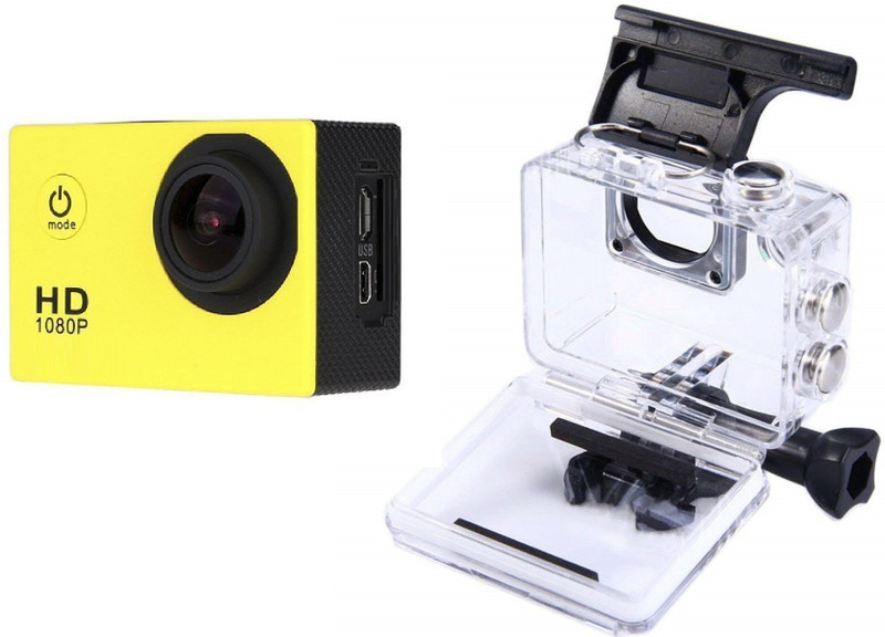 Rhonnium HD 1080P WiFi-Type-021 ™ Waterproof WiFi Action Camera Sports and Action Camera(Blue, 12 MP)