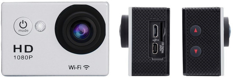 Rhonnium 4K Ultra HD-Type-028 ™ HD WiFi Sports Camera, 12MP-4K Sports and Action Camera(Black, 16 MP)