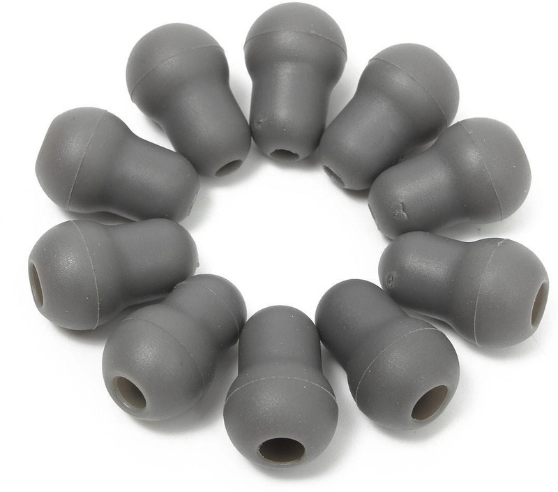 momento Black Ear Knobs Pack of 6 Black Ear Knobs Pack of 6 Stethoscope Holder(Black)