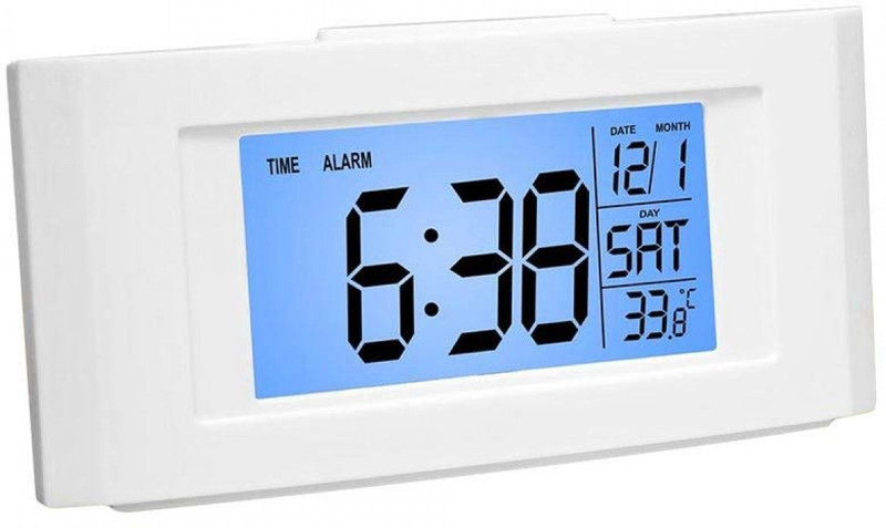 smile world Analog-Digital White Clock