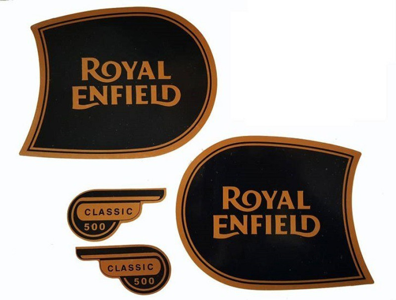 Flipkart SmartBuy Royal Enfield CLASSIC 350 Sticker Bike Headlight Grill(Multicolor)