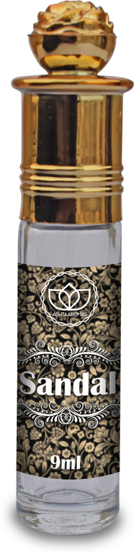 ASHTAAROMAS Sandal Attar Alcohol Free for Unisex Perfumes (9 ml) Herbal Attar(Sandalwood)