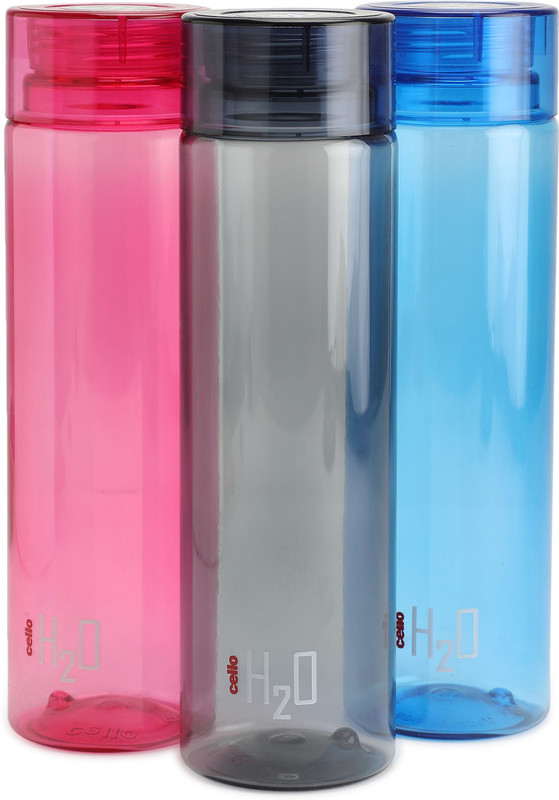 Cello H2o 1000 Ml Bottle Pack Of 3 Multicolor