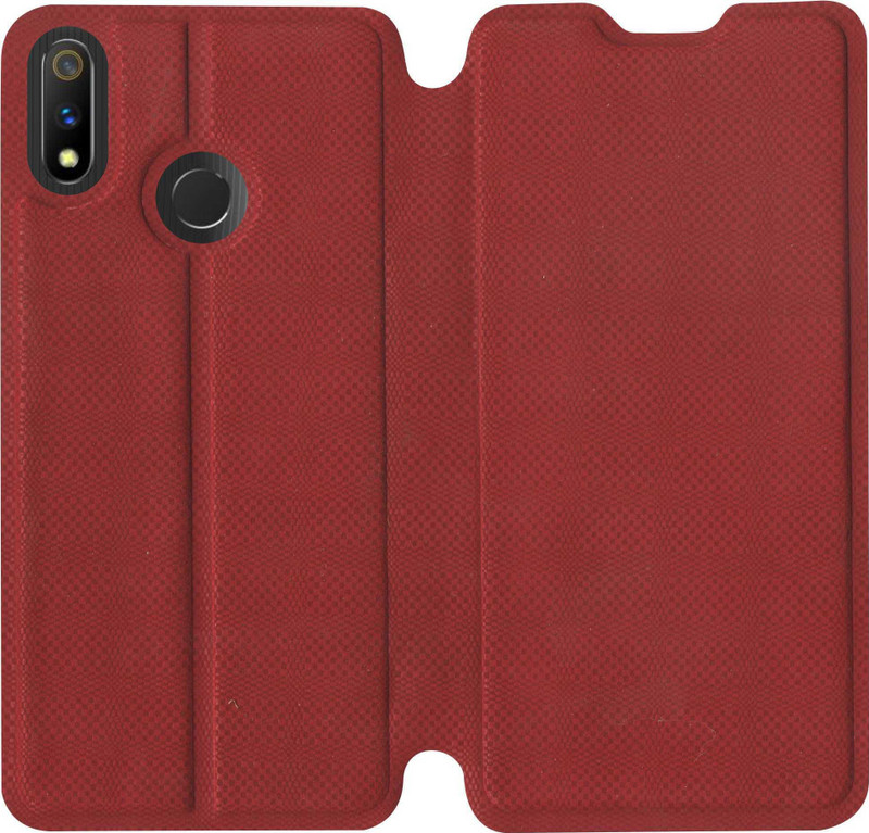 sales express Flip Cover for Realme 3 pro Flip Cover (Rad)(Rad)