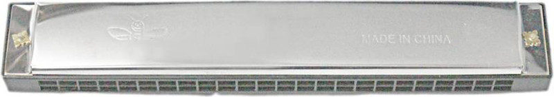 MGP FASHION Beginner 24-Hole 48 -Tones HARMONICA(Silver)