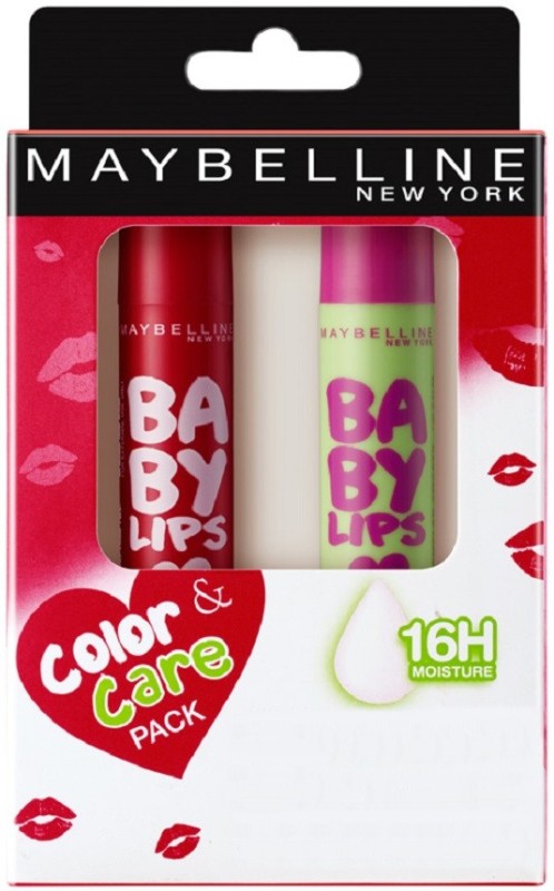 Maybelline New York Baby Lips Combo Berry Crush, Watermelon(Pack of: 2, 8 g)