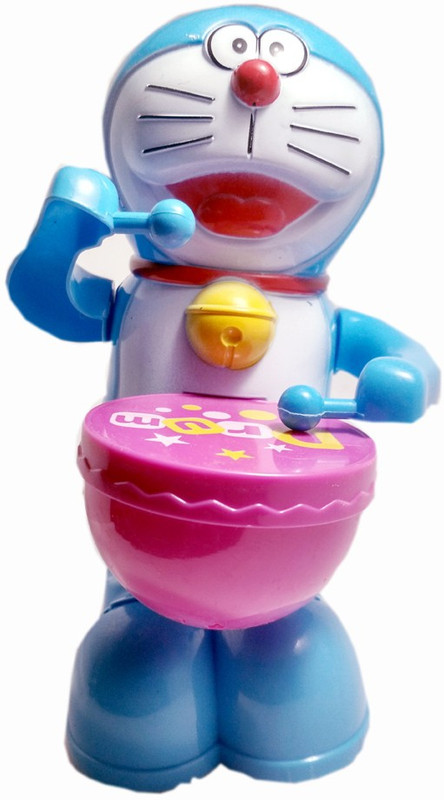 alair Doremon- Beating the Drum with Joyfully with Two hands(Blue)