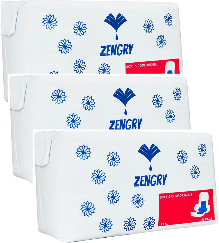 zengry soft and comfortable Sanitary Pad(Pack of 60)
