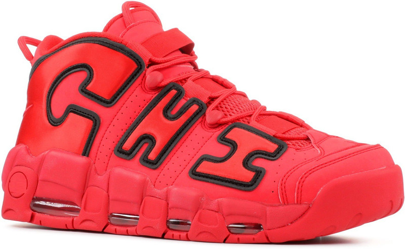 uptempo more chi q Basketball Shoes For Men(Red)
