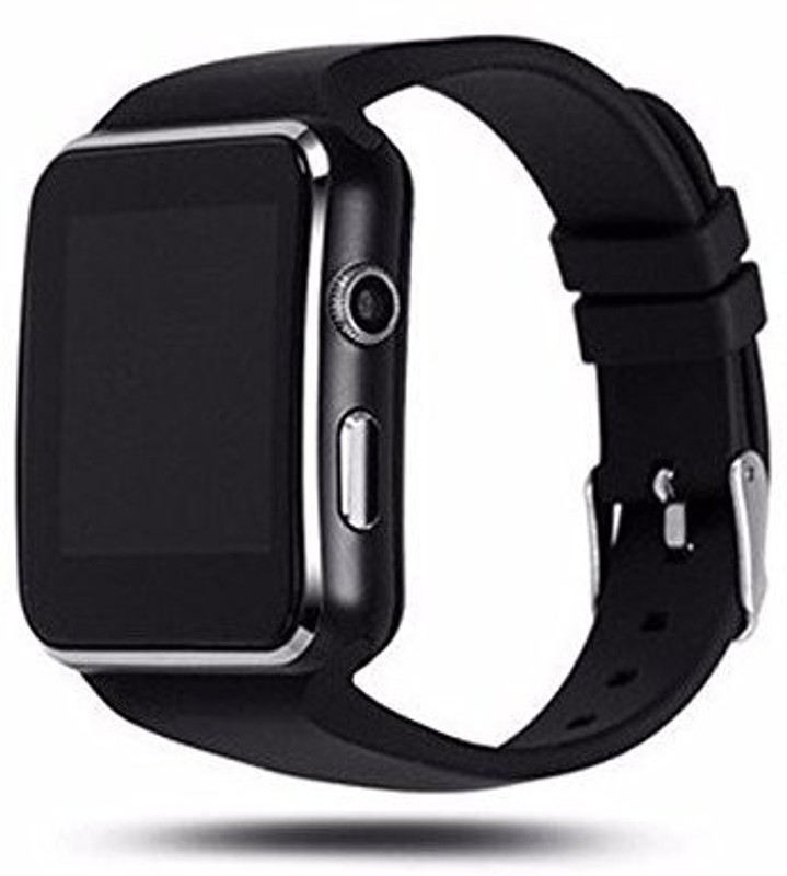 mobicell x6_black Health black Smartwatch(Black Strap xl)