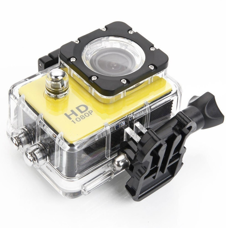 Rhonnium HD 1080P WiFi-Type-019 ™ Digital 30M Waterproof WiFi Sports Sports and Action Camera(Blue, 12 MP)