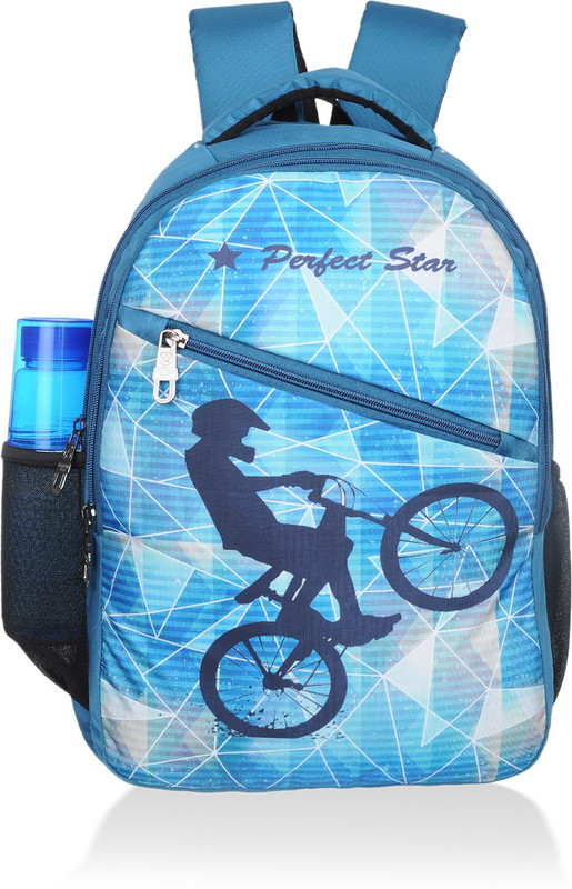 perfect star 35 L Latest 2019 Super 35 L Laptop Backpack(Blue, White)