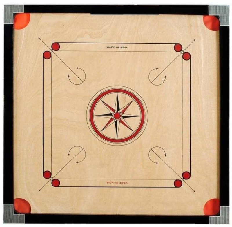 sonico full 099 32 inch Carrom Board(Multicolor)