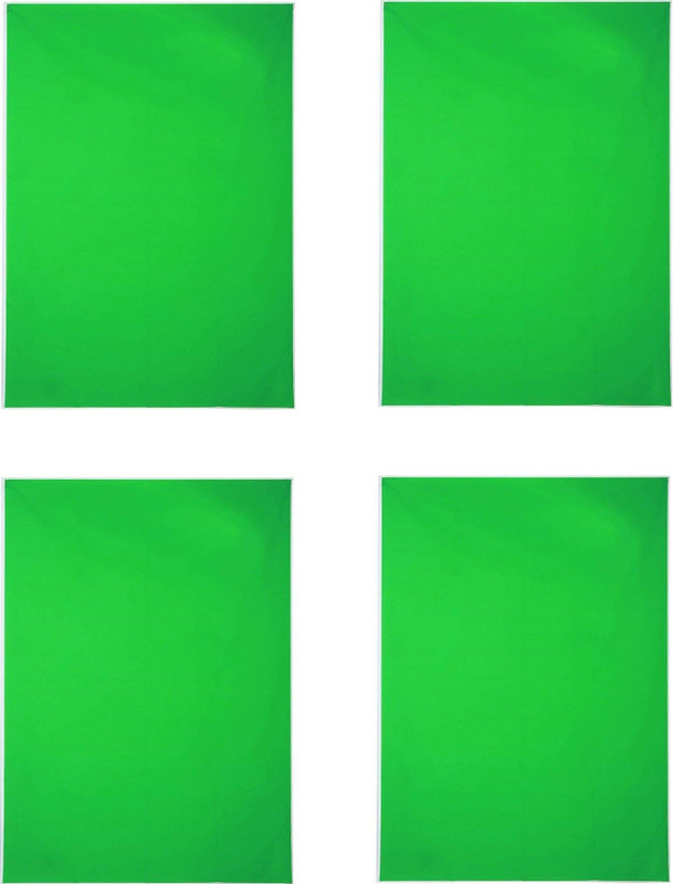 Blubuzz Green Screen 8x12 ft-Pack of 4 Reflector