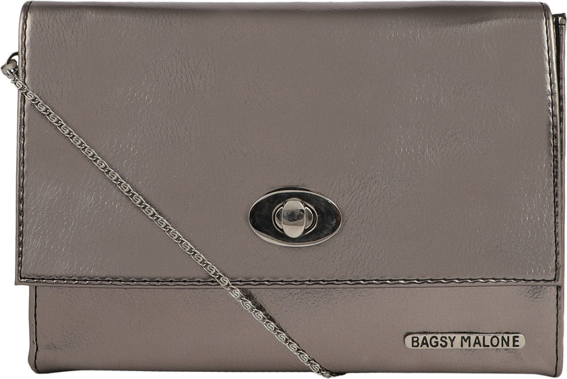 Bagsy Malone Uber Stylish Sling Bag Gun Metal Grey Sling