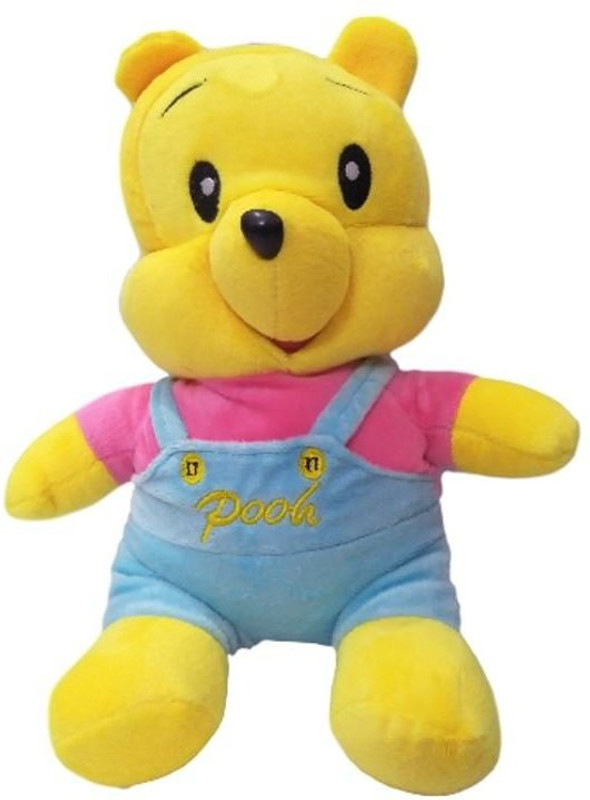 sushma fab Soft stuffed toys POOH multi colour loveable hugable for kids (30cm)  - 31 cm(Blue, Pink)